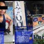 Konter HP di Jagakarsa yang diduga menjual obat keras Golongan G, penjaga toko, dan suasana lokasi investigasi media.