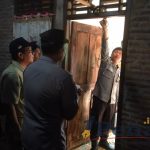 Polisi melakukan olah TKP di lokasi penemuan seorang perempuan meninggal dunia di Gunungkidul.
