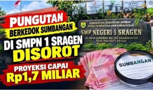Dugaan Pembayaran Rp628 Ribu di SMPN 1 Sragen Disorot